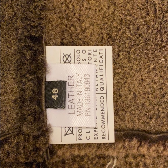 Mens Salvatore Ferragamo Shearling Coat IT48 US38 - Picture 9 of 9